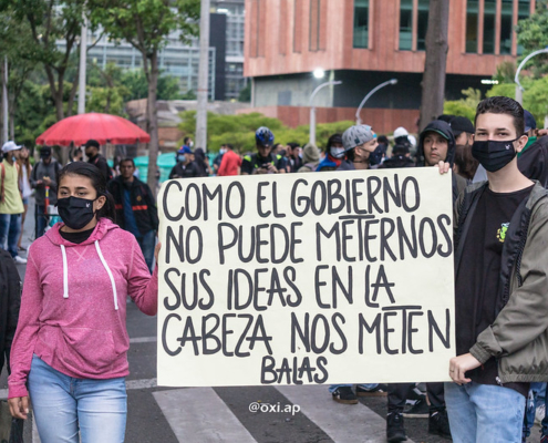 Protest in Colombia Summer 2021