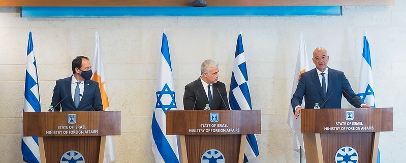 East Mediterranean: Tripartite Meeting of Greece-Israel- Cyprus 2021